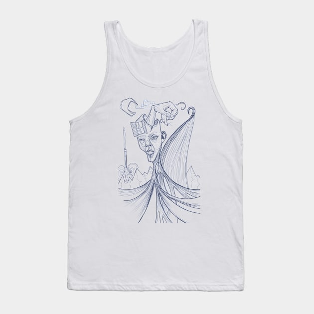 Create! Tank Top by Yeti Slang 